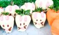 Chocolate Strawberry Bunnies and Carrots